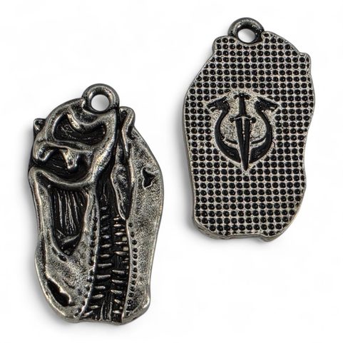 PENDENTIF TYRANNOSAURUS REX, ZINC