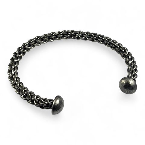 HAND FORGED AND BRAIDED STEEL TORC