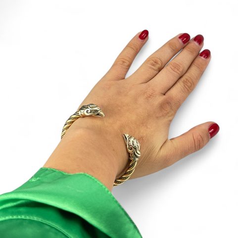 GRIFFIN, BRASS BRACELET