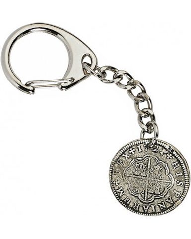 PIRATE COIN KEYCHAIN