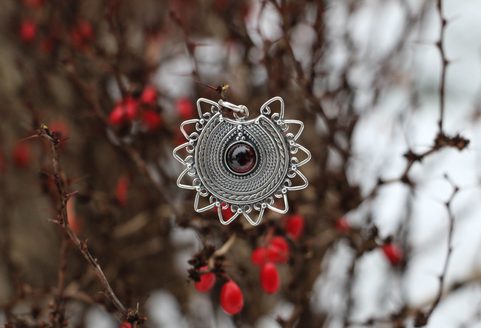 LADA, GREAT MORAVIA PENDANT SILVER 925