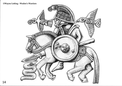 VENDEL, RIVET DE CEINTURE DÉCORATIF, LAITON