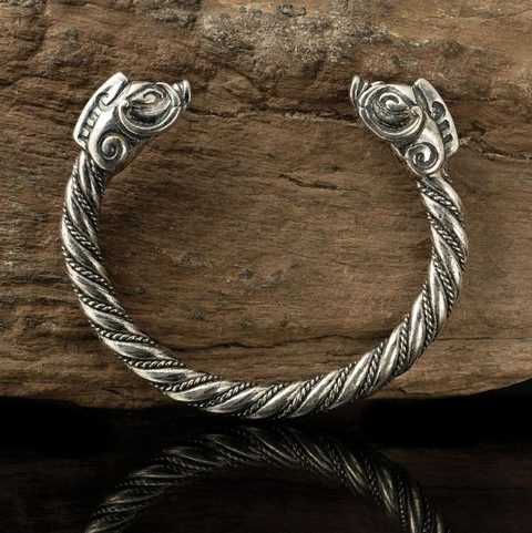 COLLACH, CELTIC BOAR, STERLING SILVER BRACELET