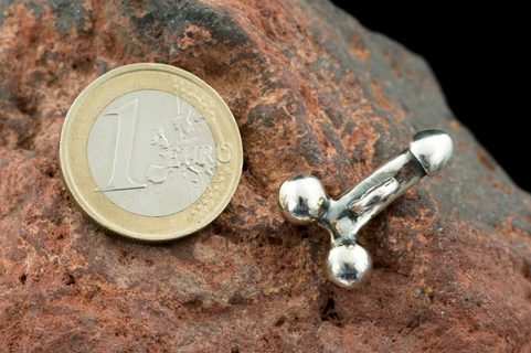FASCINUS, ROMAN PHALLIC PENDANT, SILVER