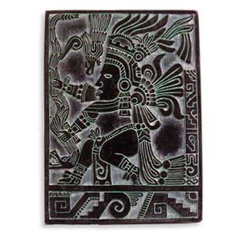 AZTEC WARRIOR, WALL DECORATION