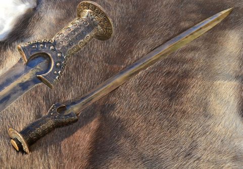 BRONZE SWORD, BOHEMIA, REPLICA