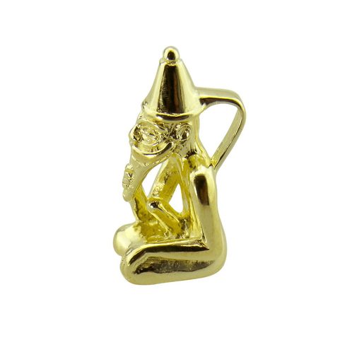 NORSE GOD FREY, PENDANT, RALLINGE, SWEDEN, 14K GOLD