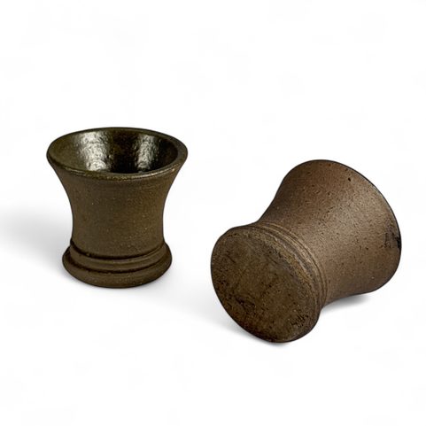 CERAMIC GOBLET, XIII. CENTURY, SOUTHERN BOHEMIA