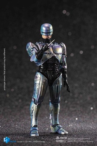 ROBOCOP 2 EXQUISITE MINI ACTION FIGURE 1/18 ROBOCOP 10 CM