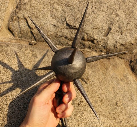 HUSSITE FLAIL, 14TH CENTURY, COLLECTIBLE REPLICA