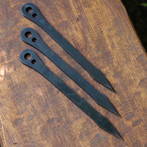 THE VETERAN COUTEAUX DE LANCER, ENSEMBLE DE 3