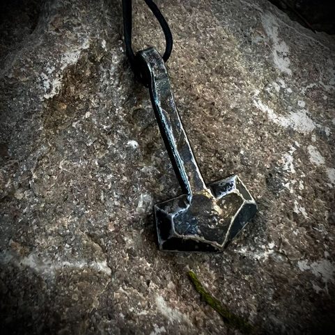 HELVEGEN, HAND FORGED THOR'S HAMMER