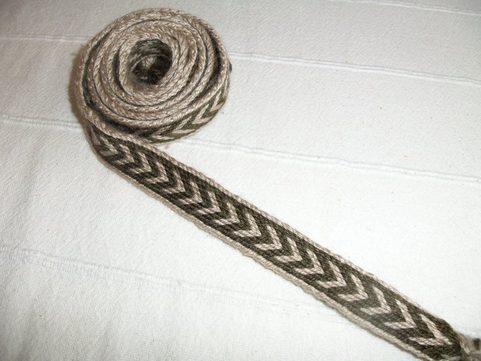HEDDLE BELT VII - CELTIC / SLAVIC / VIKING TABLET WOVEN STRAP