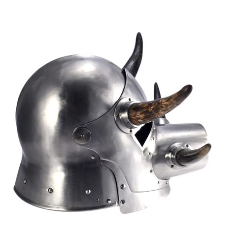 GLADIATOR - FANTASY HELMET WITH HORNS