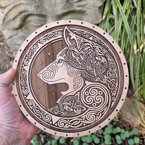 NORDIC WOLF, LUXURY BOX FOR TORC NECKLACES