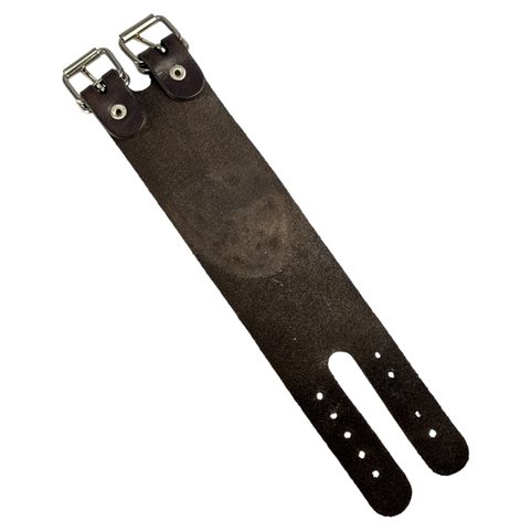 BOHEMIA, LEATHER BRACELET WITH CZECH LION, BROWN