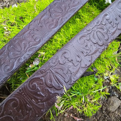 CEINTURE BAROQUE, CEINTURE EN CUIR