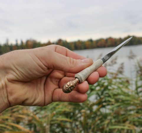 DRUID, COUTEAU DANS LE STYLE CELTIQUE