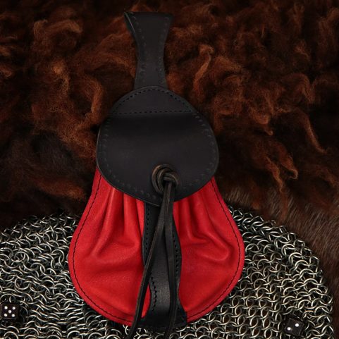 CAMERO, LEDERTASCHE - ROT