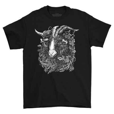 GOAT, MEN'S T-SHIRT BLACK, DRUID COLLECTION