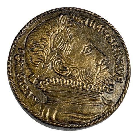 RUDOLF II. HABSBURG, WALL PLAQUE