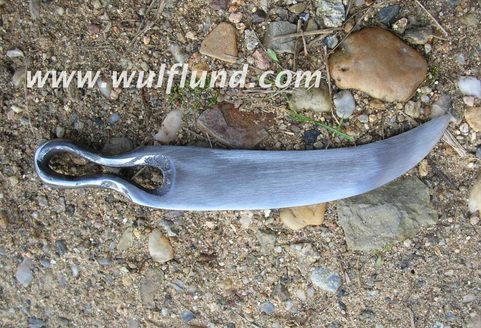 THE CLAW, CELTIC KNIFE, OPPIDUM OF MANCHING, REPLICA