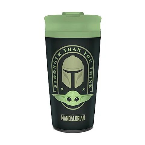 STAR WARS: MANDALORIAN TRAVEL MUG - STÄRKER ALS DU DENKST