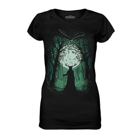 HERNE, THE GUARDIAN OF THE FOREST, LADIES' T-SHIRT