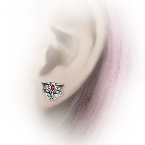 SACRED CAT STUDS, CATS, EARRINGS