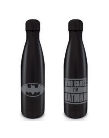 BATMAN DRINK BOTTLE WHO CARES I'M BATMAN