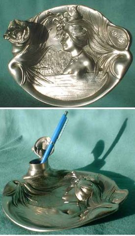 PLATE FOR VISIT CARDS