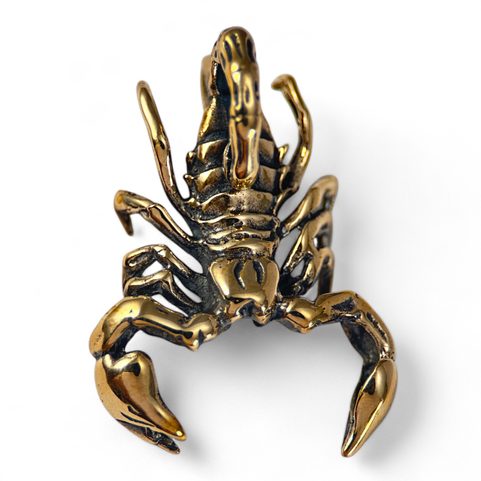 SCORPION, PENDENTIF EN BRONZE MASSIF