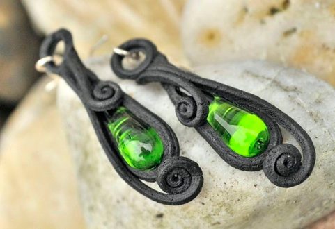 BOUCLES D'OREILLES FORÊT