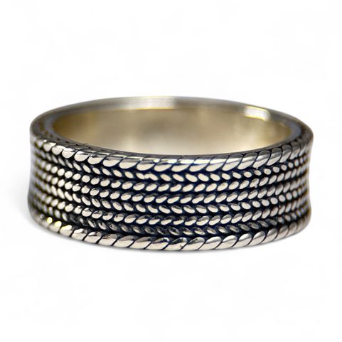 REYNIR, SLAVIC - VIKING STERLING SILVER RING