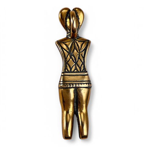 GUERRIER CELTIQUE, PRINCE DE GLAUBERG, PENDENTIF EN BRONZE