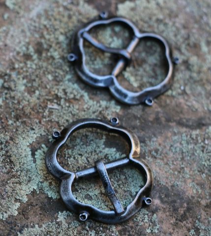HISTORICAL BUCKLE VIII, COLOUR SILVER