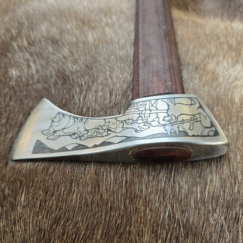 WALLACHIAN, SHEPHERD'S AXE FROM THE CARPATHIANS