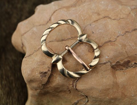 HISTORICAL BUCKLE, BRONZE 15MM