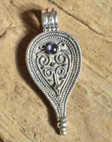 ROMAN PENDANT, II. CENTURY, STERLING SILVER