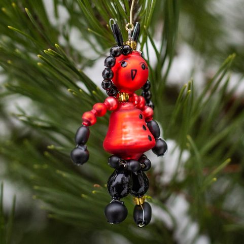 LITTLE KRAMPUS, YULE DECORATION FROM BOHEMIA