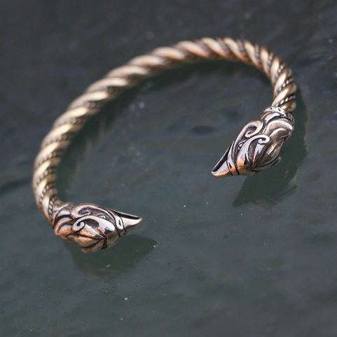 GRIFFIN, BRASS BRACELET