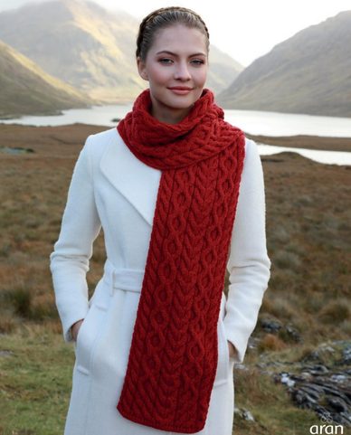 BRIGIDA, MERINO SCARF, IRELAND