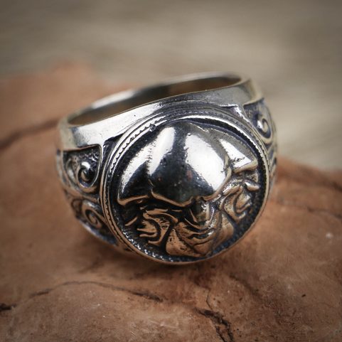 TRIGLAV SLAVIC RING SILVER 925