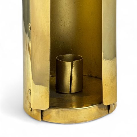MEDIEVAL LANTERN, BRASS
