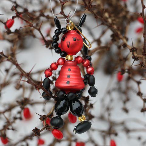 LITTLE KRAMPUS, YULE DECORATION FROM BOHEMIA