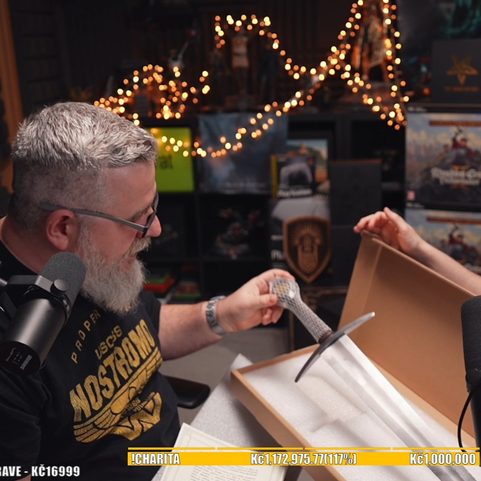 INVICTUS OFFICIAL SWORD KINGDOM COME: DELIVERANCE II, BLUNT REPLICA