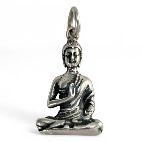 BUDDHA, CHAKRA-ANHÄNGER, AG 925