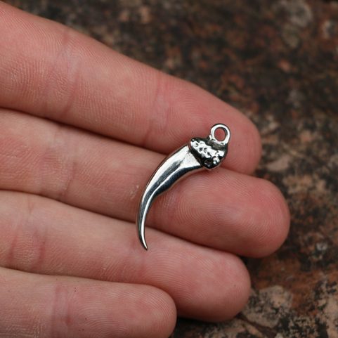 WOLF CLAW, PENDANT, STAINLESS STEEL