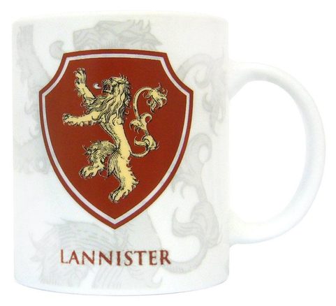 GAME OF THRONES MUG LANNISTER SHIELD