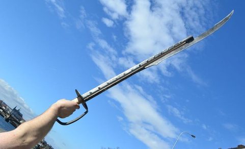 JEDBURGH STAFF OR JEDDART AXE, SCOTTISH WEAPON, REPLICA
